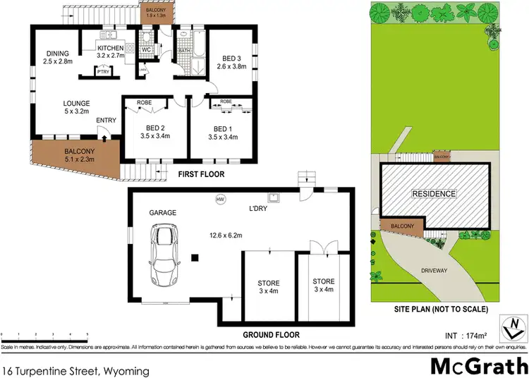 Floorplan of Homely house listing, 16 Turpentine Street, Wyoming NSW 2250