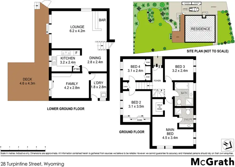 Floorplan of Homely house listing, 28 Turpentine Street, Wyoming NSW 2250