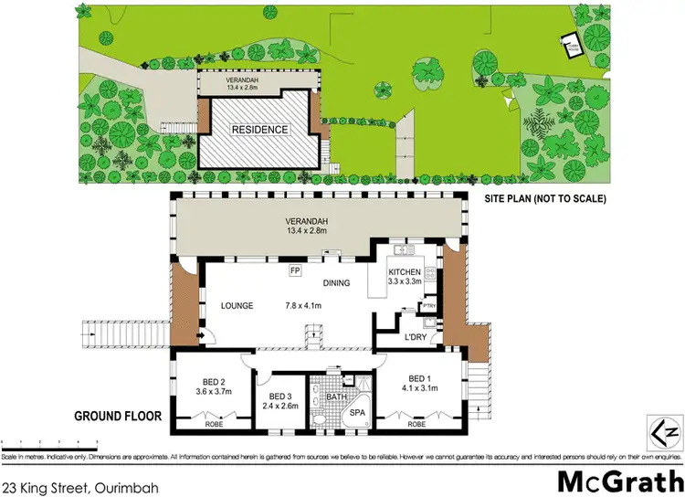 Floorplan of Homely house listing, 23 King Street, Ourimbah NSW 2258
