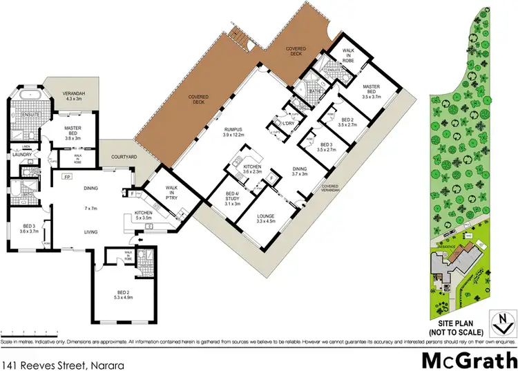 Floorplan of Homely house listing, 141 Reeves Street, Narara NSW 2250