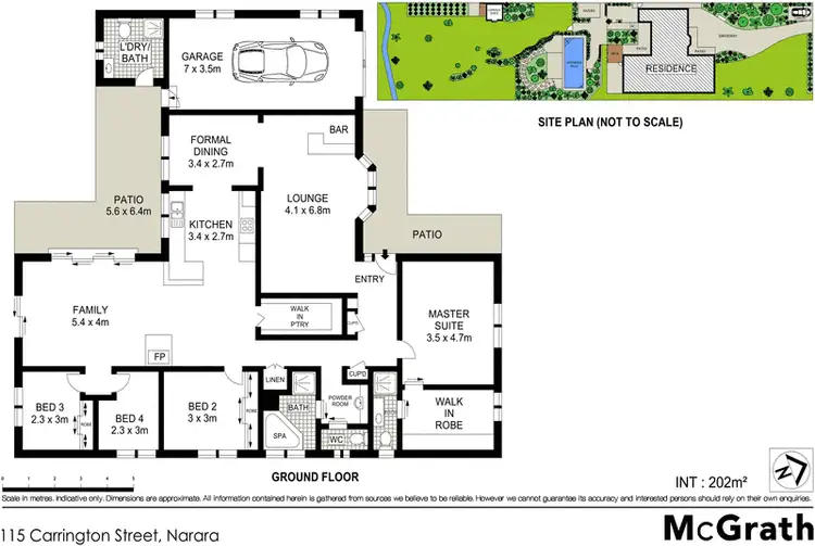 Floorplan of Homely house listing, 115 Carrington Street, Narara NSW 2250