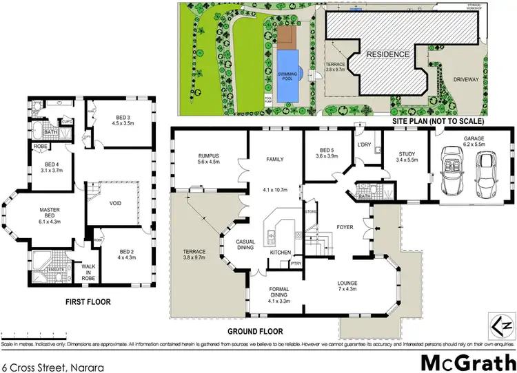Floorplan of Homely house listing, 6 Cross Street, Narara NSW 2250