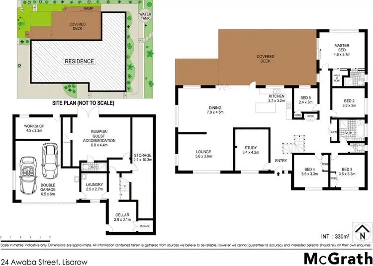 Floorplan of Homely house listing, 24 Awaba Street, Lisarow NSW 2250