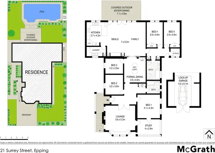 Floorplan of Homely house listing, 21 Surrey Street, Epping NSW 2121