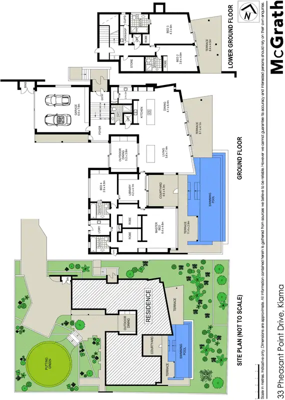 Floorplan of Homely house listing, 33 Pheasant Point Drive, Kiama NSW 2533