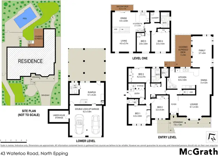 Floorplan of Homely house listing, 43 Waterloo Road, North Epping NSW 2121