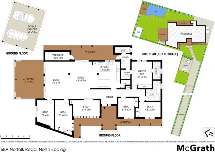 Floorplan of Homely house listing, 68A Norfolk Road, North Epping NSW 2121