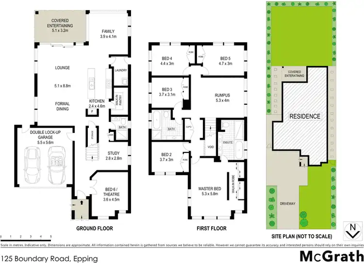 Floorplan of Homely house listing, 125 Boundary Road, North Epping NSW 2121