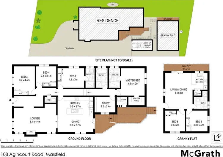 Floorplan of Homely house listing, 108 Agincourt Road, Marsfield NSW 2122