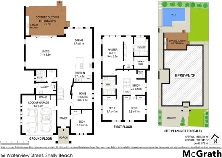 Floorplan of Homely house listing, 66 Waterview Street, Shelly Beach NSW 2261