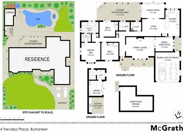 Floorplan of Homely house listing, 4 Trevalsa Place, Burraneer NSW 2230