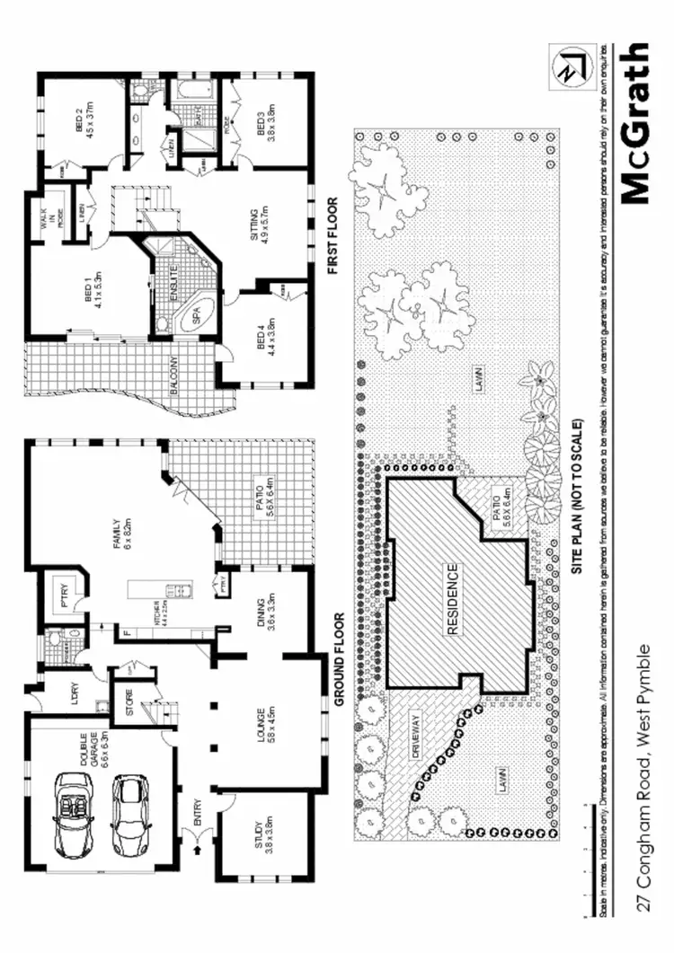 Floorplan of Homely house listing, 27 Congham Road, West Pymble NSW 2073