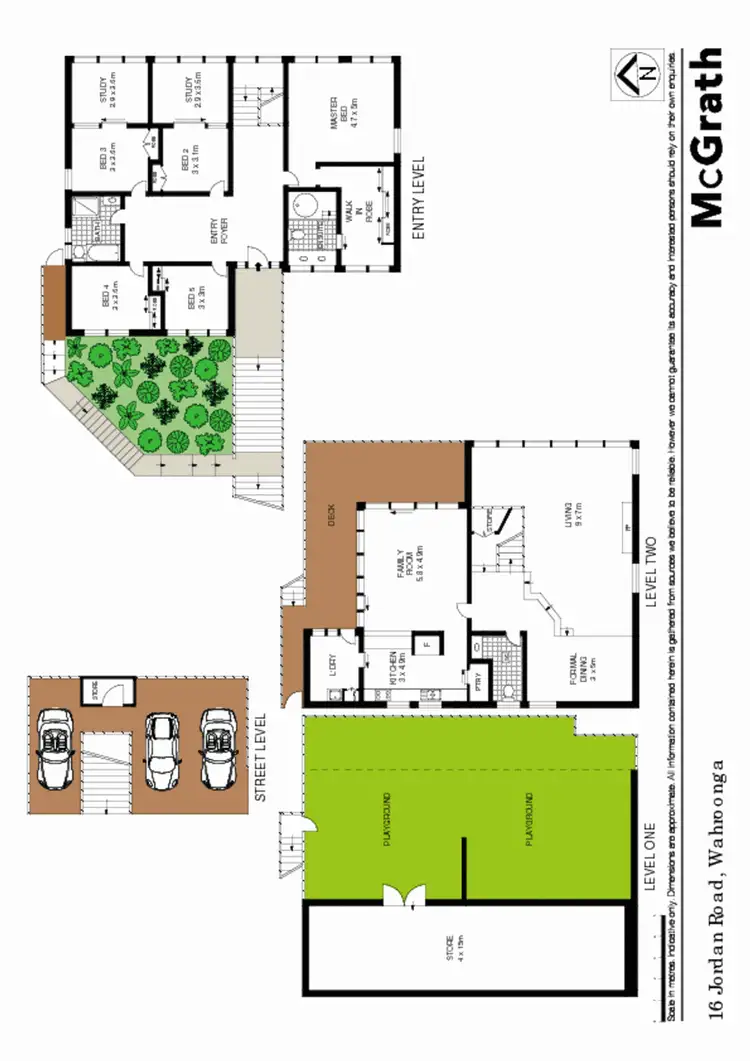 Floorplan of Homely house listing, 16 Jordan Road, Wahroonga NSW 2076