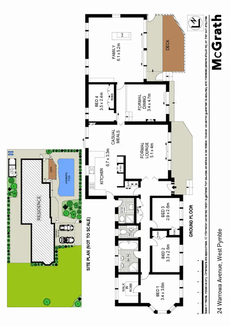 Floorplan of Homely house listing, 24 Warrowa Avenue, West Pymble NSW 2073