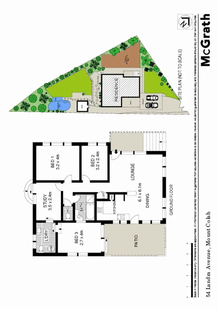 Floorplan of Homely house listing, 54 Landra Avenue, Mount Colah NSW 2079