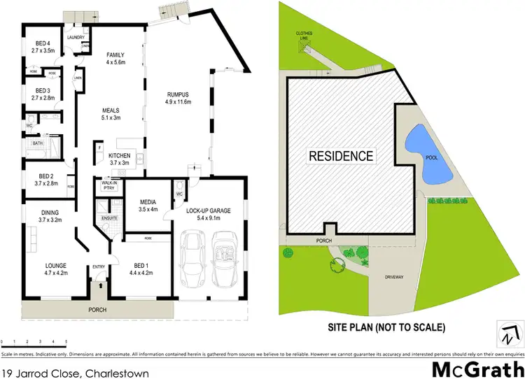 Floorplan of Homely house listing, 19 Jarrod Close, Charlestown NSW 2290