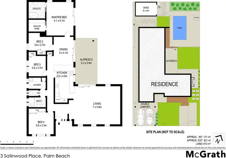 Floorplan of Homely house listing, 3 Satinwood Place, Palm Beach QLD 4221