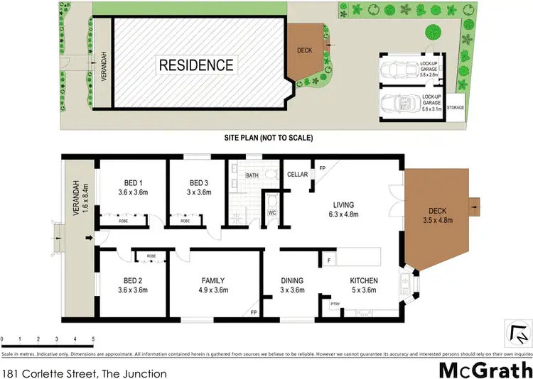 Floorplan of Homely house listing, 181 Corlette Street, The Junction NSW 2291