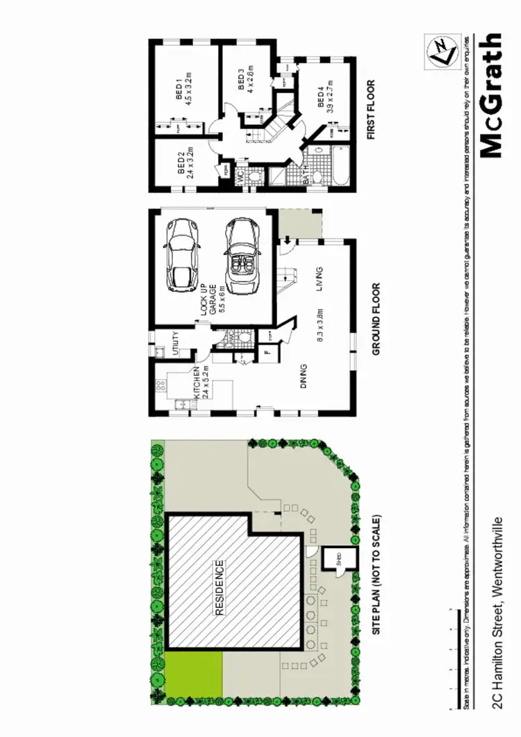 Floorplan of Homely house listing, 2C Hamilton Street, South Wentworthville NSW 2145