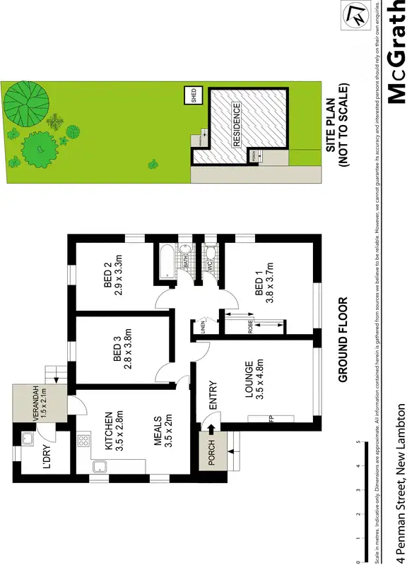 Floorplan of Homely house listing, 4 Penman Street, New Lambton NSW 2305
