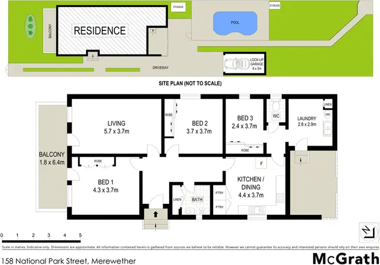 Floorplan of Homely house listing, 158 National Park Street, Merewether NSW 2291