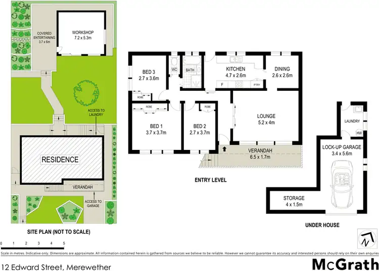Floorplan of Homely house listing, 12 Edward Street, Merewether NSW 2291