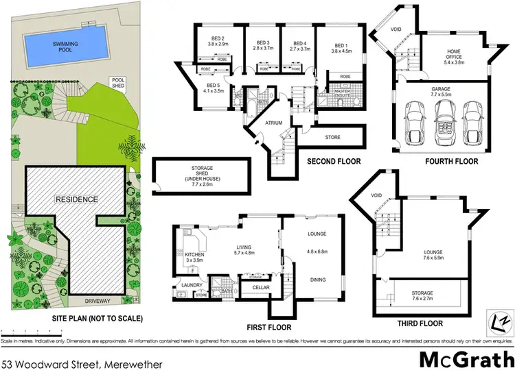 Floorplan of Homely house listing, 53 Woodward Street, Merewether NSW 2291