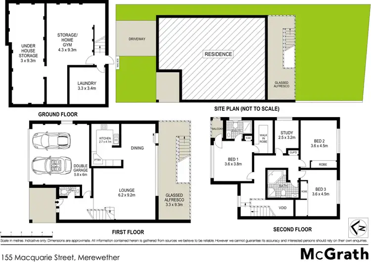 Floorplan of Homely house listing, 155 Macquarie Street, Merewether NSW 2291