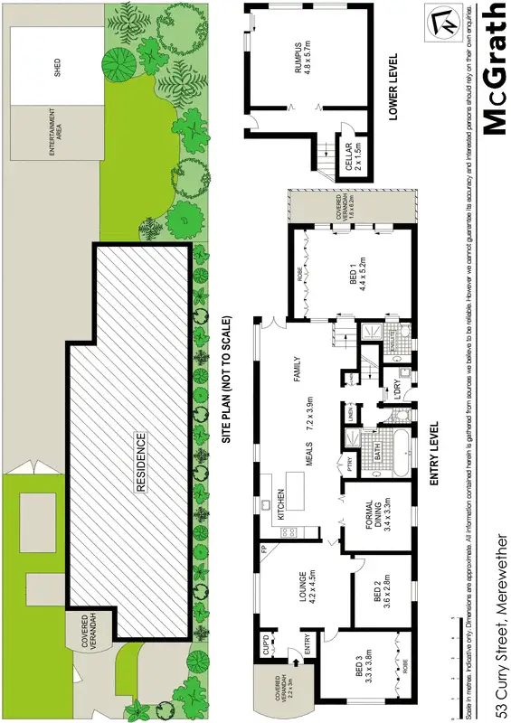 Floorplan of Homely house listing, 53 Curry Street, Merewether NSW 2291