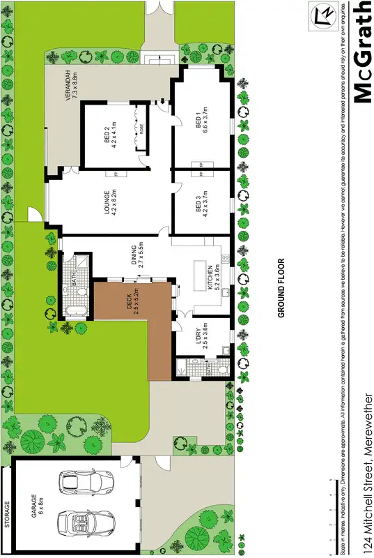 Floorplan of Homely house listing, 124 Mitchell Street, Merewether NSW 2291