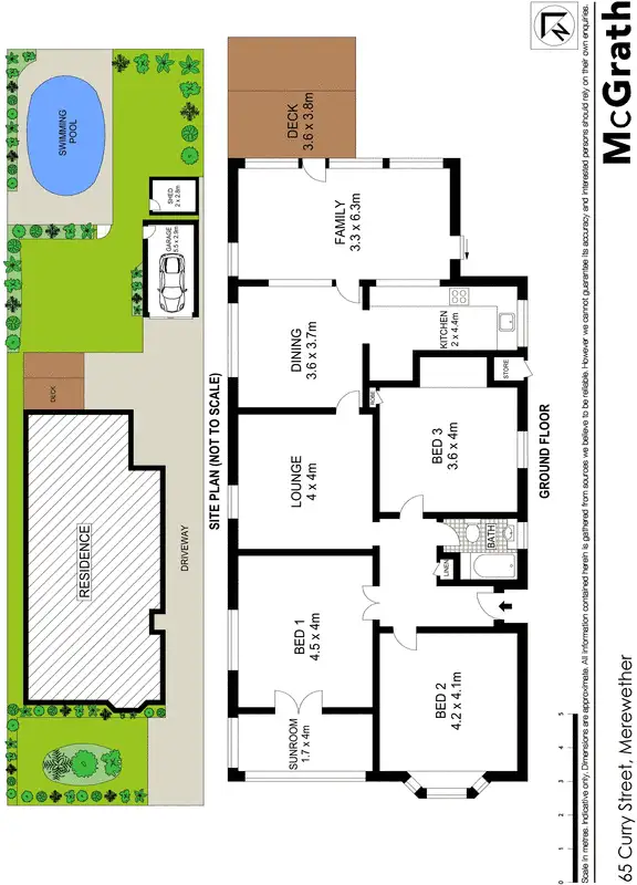 Floorplan of Homely house listing, 65 Curry Street, Merewether NSW 2291