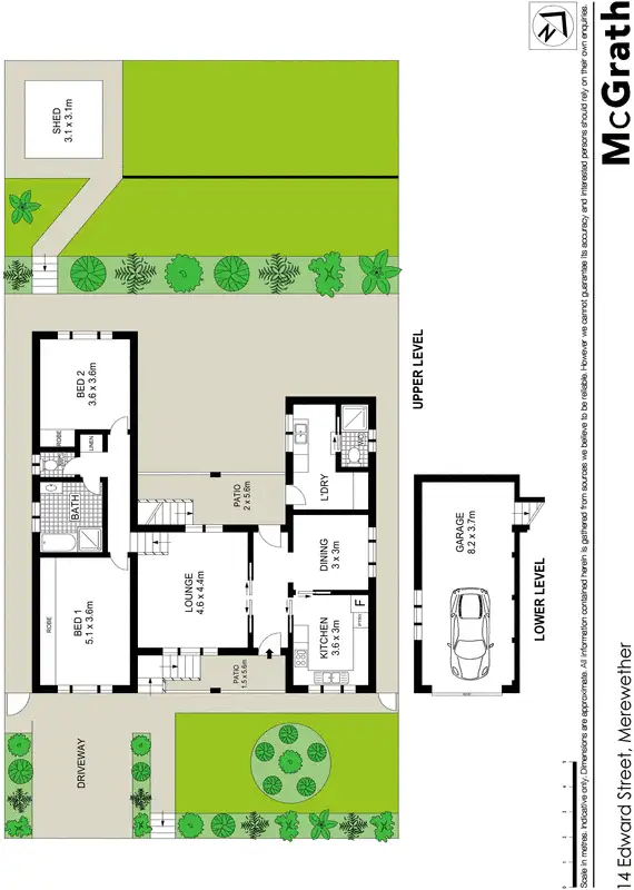 Floorplan of Homely house listing, 14 Edward Street, Merewether NSW 2291