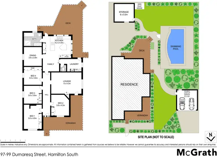 Floorplan of Homely house listing, 97-99 Dumaresq Street, Hamilton South NSW 2303