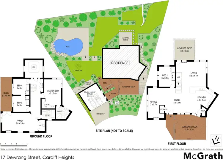 Floorplan of Homely house listing, 17 Dewrang Street, Cardiff Heights NSW 2285