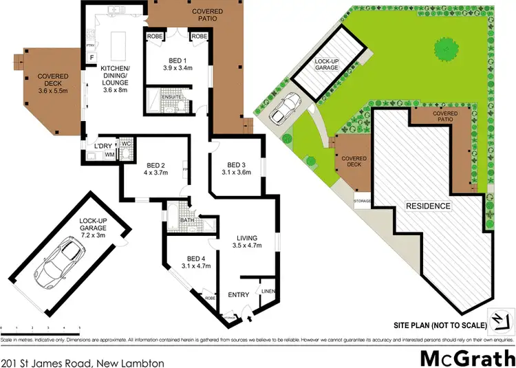 Floorplan of Homely house listing, 201 St James Road, New Lambton NSW 2305