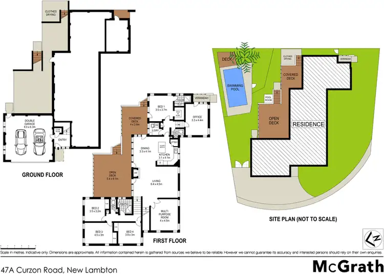 Floorplan of Homely house listing, 47A Curzon Road, New Lambton NSW 2305