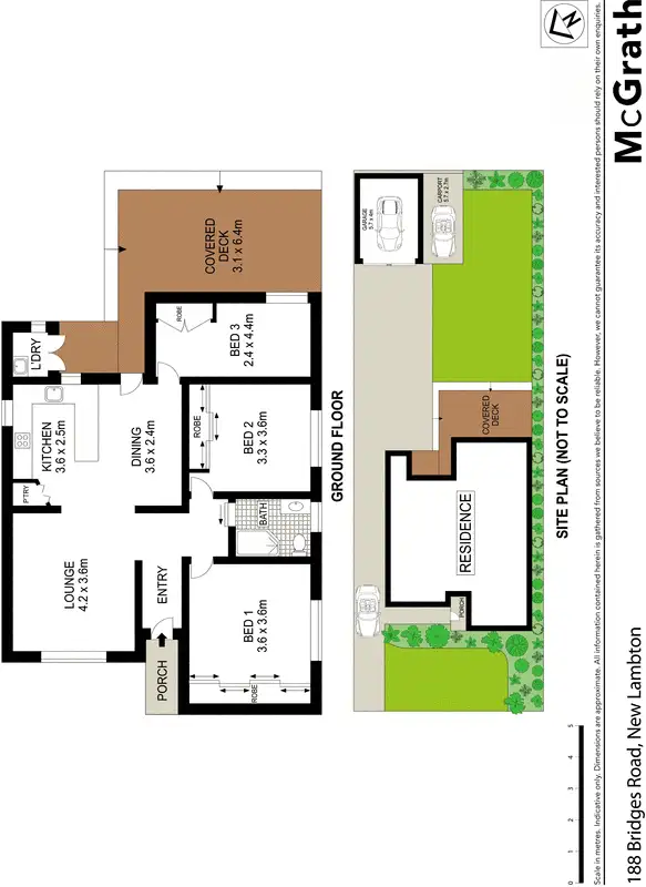 Floorplan of Homely house listing, 188 Bridges Road, New Lambton NSW 2305