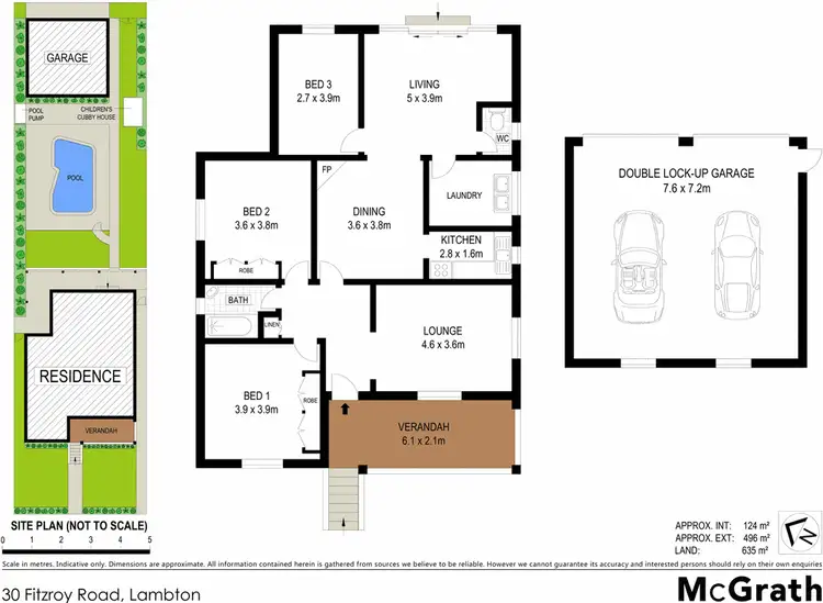Floorplan of Homely house listing, 30 Fitzroy Road, Lambton NSW 2299