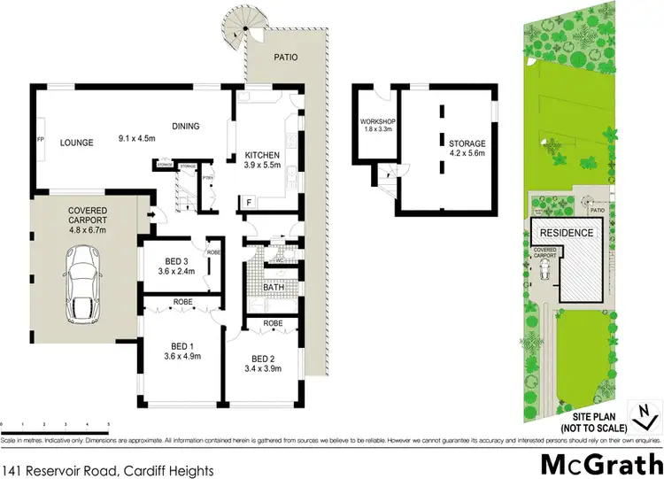 Floorplan of Homely house listing, 141 Reservoir Road, Cardiff Heights NSW 2285