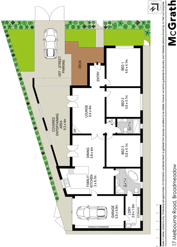 Floorplan of Homely house listing, 17 Melbourne Road, Broadmeadow NSW 2292