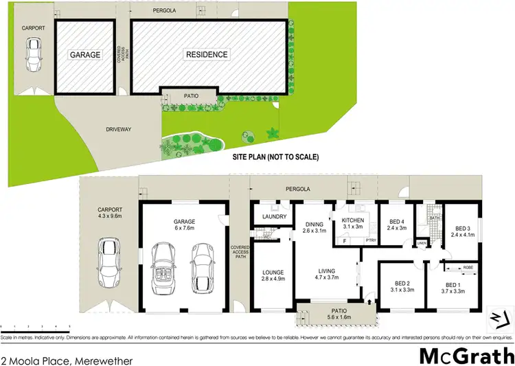 Floorplan of Homely house listing, 2 Moola Place, Merewether NSW 2291