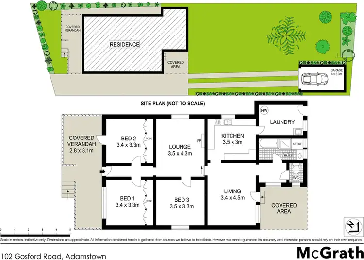 Floorplan of Homely house listing, 102 Gosford Road, Adamstown NSW 2289