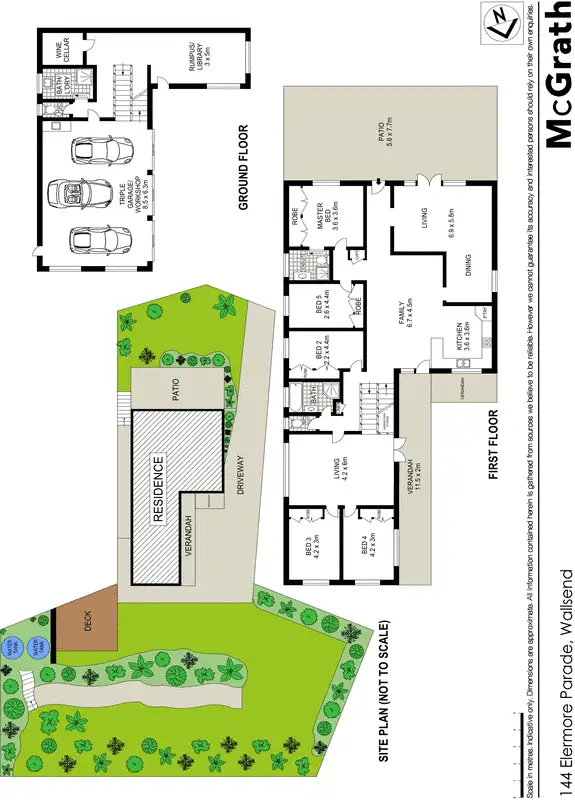 Floorplan of Homely house listing, 144 Elermore Parade, Wallsend NSW 2287