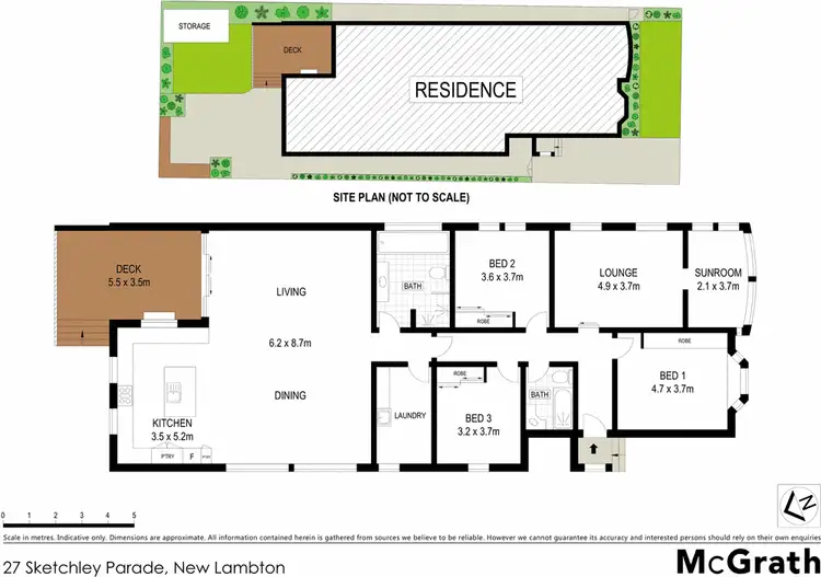 Floorplan of Homely house listing, 27 Sketchley Parade, New Lambton NSW 2305