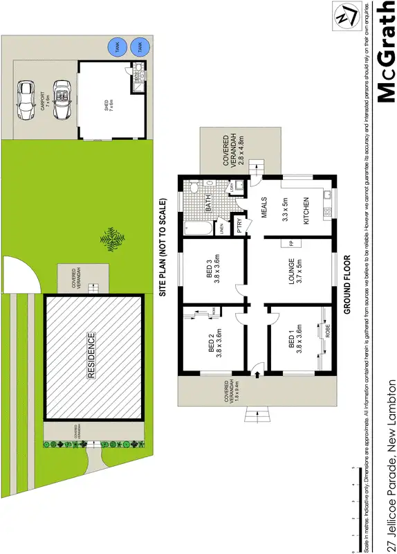Floorplan of Homely house listing, 27 Jellicoe Parade, New Lambton NSW 2305