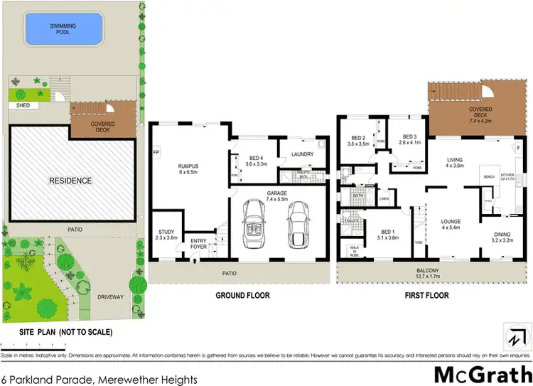 Floorplan of Homely house listing, 6 Parkland Parade, Merewether Heights NSW 2291