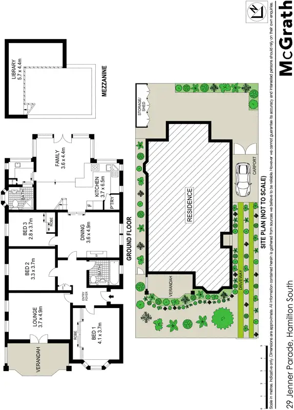 Floorplan of Homely house listing, 29 Jenner Parade, Hamilton South NSW 2303