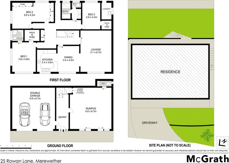 Floorplan of Homely house listing, 25 Rowan Lane, Merewether NSW 2291