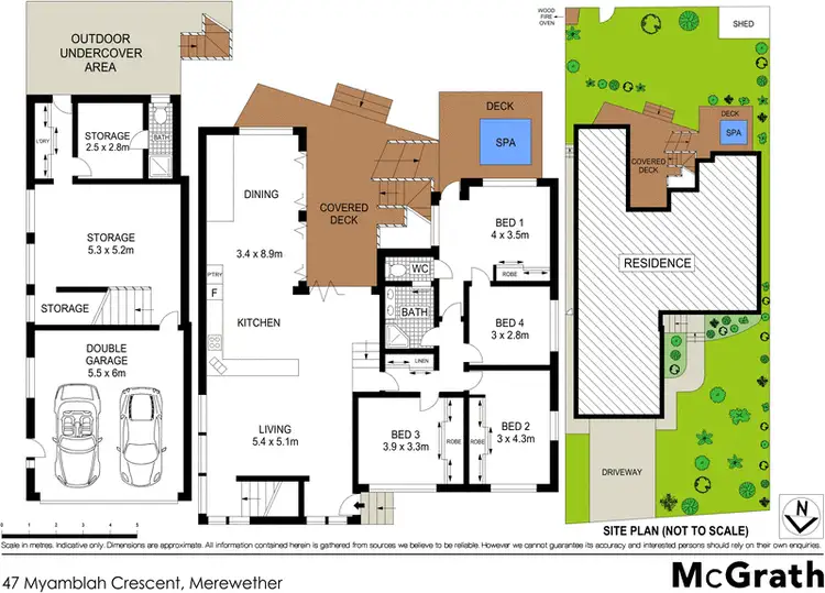Floorplan of Homely house listing, 47 Myamblah Crescent, Merewether NSW 2291
