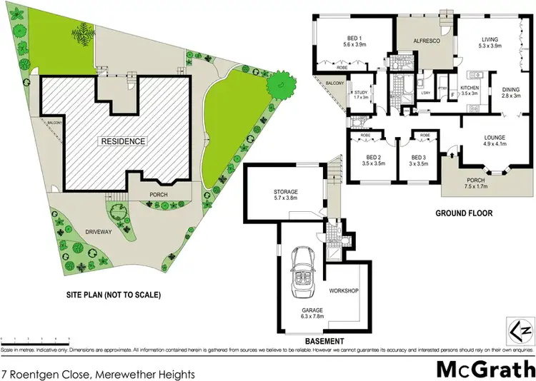 Floorplan of Homely house listing, 7 Roentgen Close, Merewether Heights NSW 2291